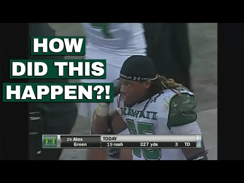The MOST RANDOM 300-yard rushing game of all-time