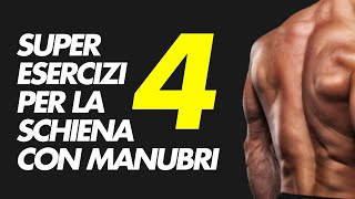 4 Esercizi per una Schiena Voluminosa e Spessa!