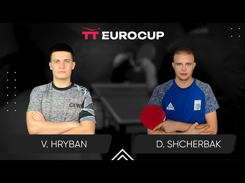 14:05 Vadym Hryban - Denys Shcherbak 27.03.2024 TT Euro.Cup Ukraine Elite TABLE 4