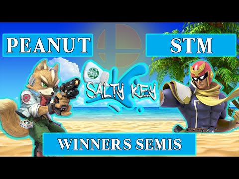 TheIcedPeanut (Fox, Lucas) vs STM (Captain Falcon) - Winners Semis - Salty Key #208 - SSB Ultimate