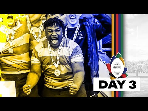 LIVE Rugby | World Schools Festival | Day 3