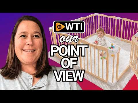 BlueWood Wooden Playpen for Babies & Toddlers - WTI product video review