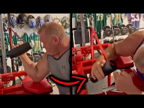 JERRY'S SIDE PRESSURE COULD BREAK ERMES' ARM!