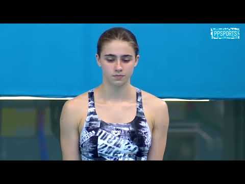 Dominika Bak (Poland) | 1m Springboard — European Diving Championships