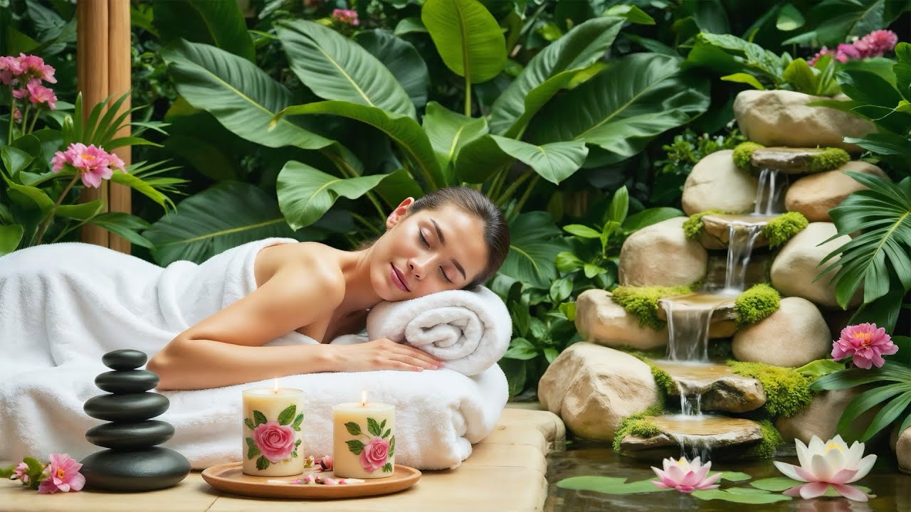 Healing Spa Music For Inner Peace - Relaxing Massage Music, Yoga, Spa And Stress Relief