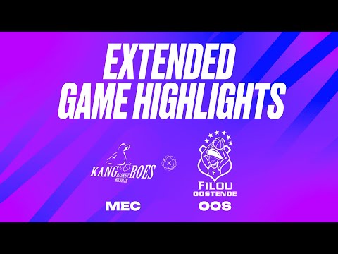 Kangoeroes Basket Mechelen vs. Filou Oostende Extended Game Highlights