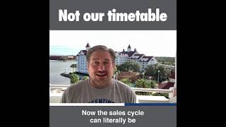 Not our timetable