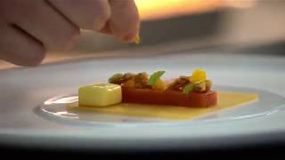 Présentation d'un dessert signé par la Villa René Lalique | Etoiles d'