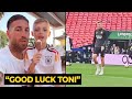 Sergio Ramos son wishes Toni Kroos good luck in the Champions League final | Real Madrid News