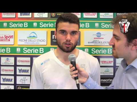 L'intervista a Giacomo Beretta dopo Ternana-Pro Vercelli