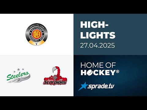 27.04.2025 - Highlights - Bietigheim Steelers vs. Hannover Scorpions