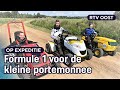 Grasmaaierrace: Hilko gaat 80 km/u op een opgevoerde zitmaaier | RTV Oost