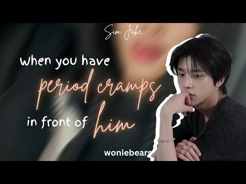 When you have period cramps in front of him - Sim Jake as your enemy (oneshot)
