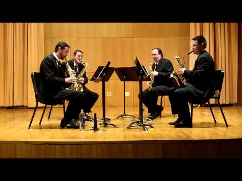 Philip Glass Saxophone Quartet Mvt IV