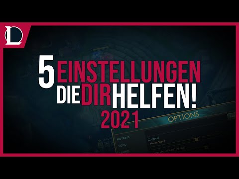 5 LoL EINSTELLUNGEN 2021 - Die dir SOFORT helfen! | League of Legends Tipps und Tricks