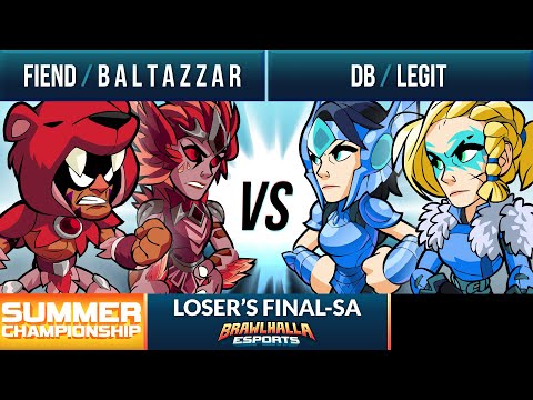 Fiend & B A L T A Z Z A R vs DB & Legit - Loser's Final - Summer Championship 2020 - 2v2 SA
