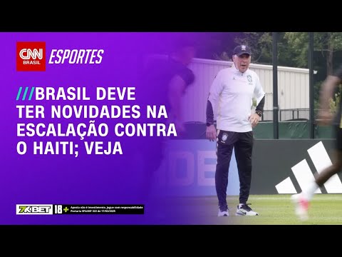 Com mudanças, Brasil enfrenta Haiti para mudar clima na Copa do Mundo | CNN NOVO DIA
