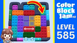 Solution du Niveau 585 de Color Block Jam