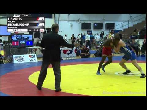 71 KG Gold - Kendrick Sanders (NYAC) vs. Michael Hooker (Army)