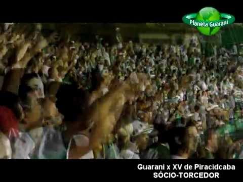 Guarani 2x0 XV de Piracicaba - Imagens do Sócio-Torcedor - Planeta Guarani