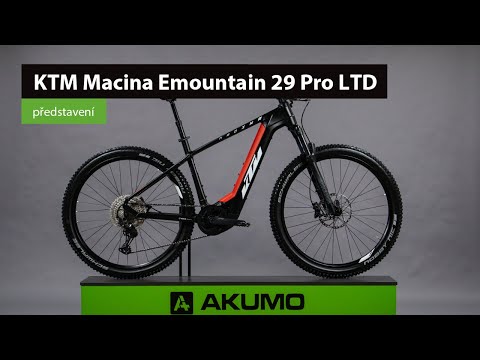 Elektrokolo KTM Macina Emountain 29 Pro LTD - horské elektrokolo