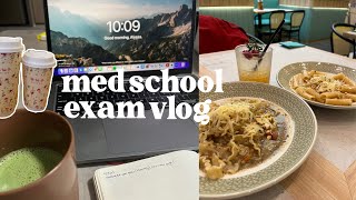 med school study vlog 📚 | exam week, pharmacology, jb daytrip, resolutions for 2025!