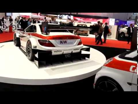 Carlsson at the Geneva Motorshow 2013 SLK 340 hillclimber plus C25 supercar
