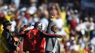 Closing ceremony world cup 2014 - Dar um Jeito (Wyclef Jean, Carlos Santana, Alexandre Pires)