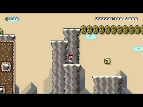 Stone Studded Quarry by Yubbs 🍄 Super Mario Maker 2 🍄 No Commentary aao