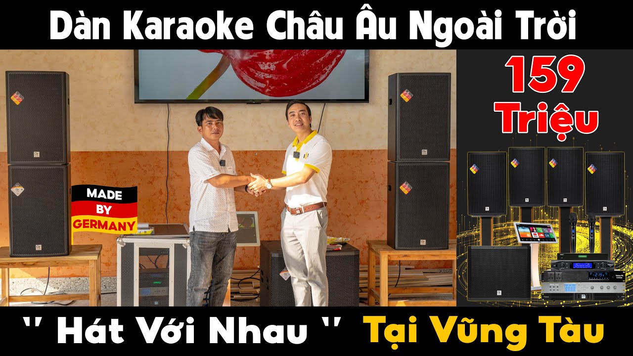 Video sản phẩm Dàn Karaoke Kinh Doanh DT TT302: (2 DT Delta15, Vatasa T10, Vatasa V8Pro, Vatasa K410, DT Delta118, Vatasa P9 Limited, VietK 6TB, VietK 22inch)
