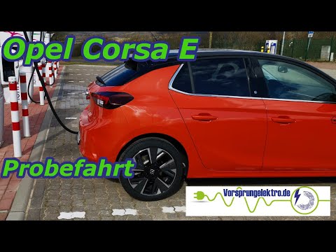 Opel Corsa e Probefahrt und Eindrücke vom Elektroauto Kleinwagen