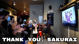 "THANK YOU, SAKURAI" Nintendo Fans Cheer for Smash Director Masahiro Sakurai at Waypoint Cafe NYC