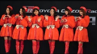 TGRF2019①  福江菜々華さん 澤田実架さん 川村那月さん チャナナ沙梨奈さん 南まりあさん 芹沢まりなさん  2019ZENT sweeties レースクイーン PRステージ