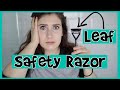 I Tried A Safety Razor Leaf Razor Review Unboxing LEAF SHAVE REVIEW