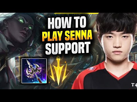 LEARN HOW TO PLAY SENNA SUPPORT LIKE A PRO! - T1 Keria Plays Senna Support vs Tahm Kench! |