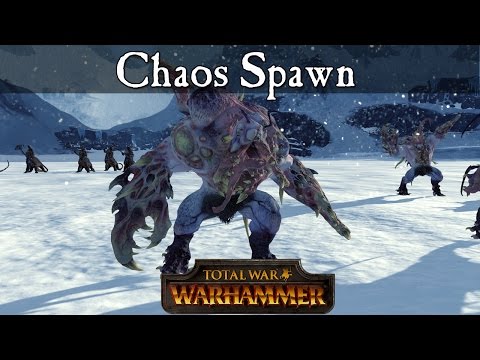 Chaos Spawn vs Swords and Spears - Total War Warhammer Mechanics
