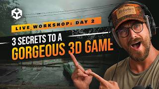 Live Workshop: 3 Secrets To A Gorgeous 3D Game (Easy, No Modeling, Bonus Q&A)