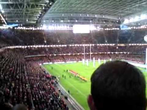 Wales v Australia - Rugby Internationals December 2011 - National Anthems