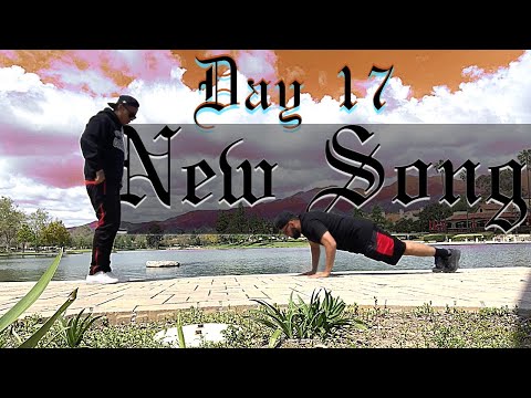 DAY 17 - (NEW SONG FT. LIL MEXICO !!) 100 BURPEE'S STRENGTH CARTEL STYLE | 30 DAYS OF BURPEE'S !!