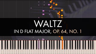 Frédéric Chopin - Waltz in D flat Major, Op. 64, No. 1 (Synthesia)