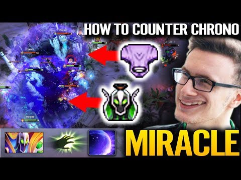 Miracle Rubick Double Chronosphere - 99% Counter Faceless Void Dota 2 Fun game