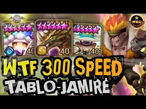 NEW COMBO! TABLO TEAM with KASHMIR ON SPEED BUILD IN RTA SUMMONERS WAR
