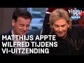 Matthijs van Nieuwkerk appte Wilfred tijdens VI-uitzending | VERONICA INSIDE