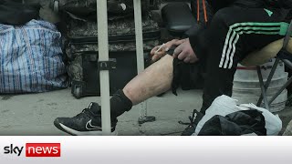 New US street drug &#39;Tranq Dope&#39; rotting people&#39;s skin