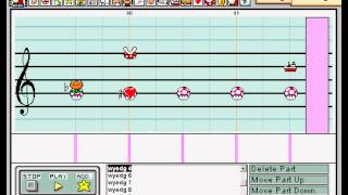 Mario Paint Composer - They Might Be Giants - Where Your Eyes Don&#39;t Go