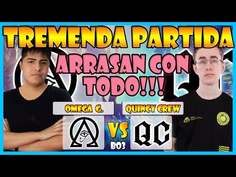 OMEGA GAMING VS QUINCY CREW BO3[GAME 1] PLAYOFFS - REALMS COLLIDE: THE BURNING DARKNESS - DOTA 2 PRO