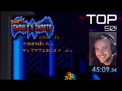 Super Ghouls ‘n Ghosts - Beat The Game Speedrun 45:09
