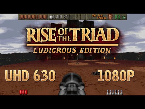 Rise of the Triad: Ludicrous Edition gameplay - Intel UHD 630
