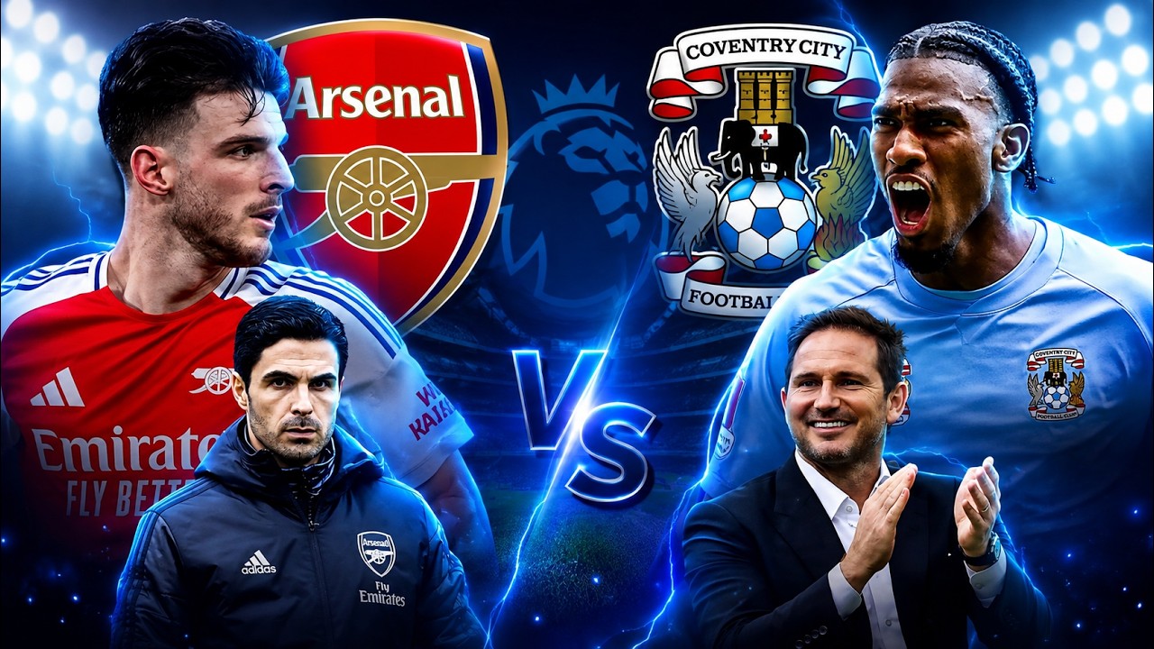 አርሰናል ከ ኮቨንትሪ ሲቲ | Arsenal Vs Coventry City | ቀጥታ ስርጭት