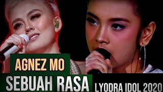 Download lagu SEBUAH RASA Lyodra Indonesian Idol 2020 VS Agnez Mo mp3